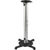 STARTECH ACCESSORIES StarTech.com Supporto da tetto per proiettore, soffitto, 15 kg, nero, argento, 127,7 - 705 mm, 360 °, -25 - 25 °