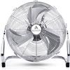 AERSON ventilatore da pavimento 40cm cromato macchina del vento 75W ventilatore da tavolo ventilatore da piedistallo