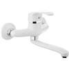 Kuchinox Miscelatore per lavabo a parete Miscelatore per lavabo a parete bianco/cromo KAKADU
