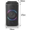 Panasonic Altoparlante Bluetooth PANASONIC 150 W QiLadef. USB AUXIn Multicolor sw SC-TMAX5EG-K