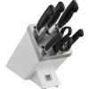 ZWILLING Ceppo di coltelli a quattro stelle Zwilling 7 pezzi bianco