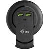 iTEC i-tec Built-in Desktop Fast Charger, USB-C PD 3.0 + 3x USB 3.0 QC3.0, 96 W