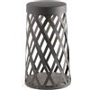 LOREFAR Faro Barcelona - Paletto da esterno Shadow Led integrato 11W - Lampada da terra per giardini e vialetti, 516lm, 3000K - 45 cm