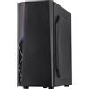 INTERTECH Inter-Tech Gaming-Gehäuse B-02 120mm RGB-Lüfter,LED-Streifen retail