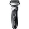 Braun Series 7 - 70-S7200cc rasoio cordless incl. stazione di pulizia nero/argento, Colore:Nero/Argento