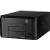 INTERTECH Inter-Tech Geh Mini ITX MI-008 black 2X USB3.0,138x220x340mm