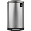 Les Collectors n. 712 Cestino per rifiuti in acciaio inox a pedale da 30 litri