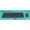 Logitech Set tastiera/mouse MK295, wireless, grafite