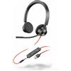 Poly 213938-01 Poly Headset Blackwire C3325 binaural USB + 3.5mm
