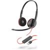 POLY 3904160 Headset Stereo USB-A schwarz
