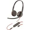 Poly 209747201 Cuffia Blackwire C3225 USB binaurale