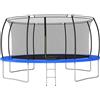 vidaXL Set trampolino rotondo 460×80 cm 150 kg