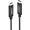 Lindy 43308 cavo USB USB 3.2 Gen 2 (3.1 Gen 2) 5 m USB C Nero