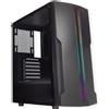 Xilence Performance C X5 - MDT - ATX - senza alimentatore (ATX) - rivestimento a polvere nero - USB/Audio (XG121)