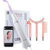 GESS Darsonval macchina ad alta frequenza della bacchetta facciale 4 punte Terapia microcorrente Anti-Aging della pelle che stringe la linea fine di rimozione facciale GESS SuperNova
