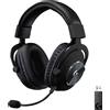 Logitech G Pro X - Cuffie - circumaurali - 2,4 GHz - wireless - isolamento acustico