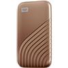 WD Il mio Passport 1000 GB Gold