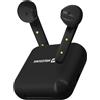 Swissten Cuffie in-ear Bluetooth TWS con scatola di ricarica, Swissten Flypods - Nero