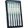 Arcos Set di coltelli Lenden Arcos da tavolo 378200 monoblocco in un unico pezzo di acciaio inox, lama 11 cm in confezione regalo 6 pezzi