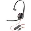 HP Poly POLY Blackwire 3210 Auricolare Cablato A Padiglione Ufficio USB tipo A