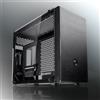 RAIJINTEK OPHION EVO - Torre - Mini-ITX - pannello laterale con finestra (vetro temperato) - senza alimentatore (PS/2) - rivestimento nero