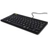 R-Go Tools R-Go Compact Break - Ergonomische Tastatur - USB, USB-C - QWERTZ - Deutsch - Schwarz (RGOCODEWDBL)