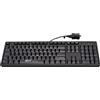 Gett Tastiera meccanica GETT CleanType Easy Basic, modello TKL-105-GCQ-IP68-KGEH, colore nero, connessione USB