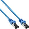 InLine - Cavo patch - da RJ-45 (M) a RJ-45 (M) - 15,0 m - SFTP, PiMF - CAT 8.1 - IEEE 802.3af/IEEE 802.3at - stampato, ohn