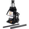 Wiltec Martinetto idraulico a bottiglia Wiltec da 20 t, martinetto con funzione di rallentamento, martinetto per auto 244-449 mm