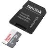 SanDisk Ultra - Scheda di memoria flash (adattatore da microSDXC a SD incluso) - 256 GB - Classe 10 - microSDXC UHS-I