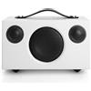 Audio Pro C3 Diffusore multiroom portatile con pulsanti di stazione e batteria ricaricabile - bianco artico