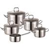 ZWILLING Set di pentole Zwilling, 5 pezzi rotonde in acciaio inossidabile 18/10 Pro 65120-005-0