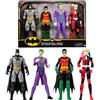 Spin Master Grande 4-in-1 DC Comics Batman, Robin, Joker, Enigmista Uomo 30 cm