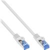 InLine - Cavo patch - da RJ-45 (M) a RJ-45 (M) - 50,0 m - SFTP, PiMF - CAT 6a - senza alogeni, a trefoli, senza ganci - bianco