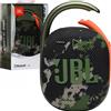 JBL Altoparlante portatile JBL CLIP 4 Camo