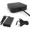 iTEC i-tec USB-C Dual Display Docking Station with Power Delivery 65W + Universal Charger 77 W