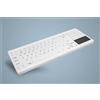 Active Key Contour Design Active Key AK-C7412, dimensioni standard (100%), con cavo, USB, tasti a membrana, QWERTZ, bianco