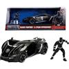 Simba Toys Jada Toys Avengers modello diecast 1/24 Lykan Hypersport Pantera Nera