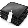 sinnlein coperta riscaldante sinnlein® peluche 200 x 180 cm antracite SÜD GS tested | coperta riscaldante elettrica con spegnimento automatico | coperta accogliente | funzione timer | 9 impostazioni di temperatura | lavabile fino a 40°C | display digitale