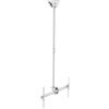 Xantron Supporto a soffitto bianco per monitor TV 37-70" orientabile, inclinabile, rotante, regolabile in altezza, DEHA-946L-W