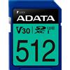 Adata ADATA Premier Pro 512 GB SDXC UHS-I Classe 10