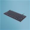 R-Go-Tools R-GO Tools R-Go Tools Tastiera ergonomica R-Go Compact Break, tastiera compatta con software di interruzione, QWERTY (USA), cablata, nera