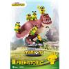 Beast Kingdom Toys Giocattoli Beast Kingdom Minions Prehistoric D-Stage PVC Diorama Statua 15 cm BKDDS-048