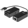 ACT AC6063 Kabeladapter USB A RJ-45 Schwarz (AC6063)