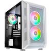 Kolink Citadel Mesh RGB Custodia Micro-ATX - bianco