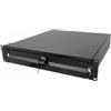 Intellinet 715829 Cassetto Intellinet 19" 2U bloccabile con profondità 466 mm nero