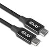 Club 3D Club3d CLUB3D Cavo bidirezionale attivo da USB 3.2 Gen2 Tipo C a C 8K60Hz M/M 5m/16.4ft