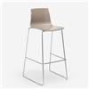 Grand Soleil Sgabello da cucina Grand Soleil 74 cm Design Imola Slitta - Beige