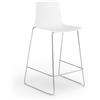Grand Soleil Design Sgabello Bar Cucina 64 cm Design Mini Imola - Bianco