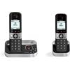Alcatel Telefono senza fili Alcatel Versatis F890 DUO DECT Colore nero/argento
